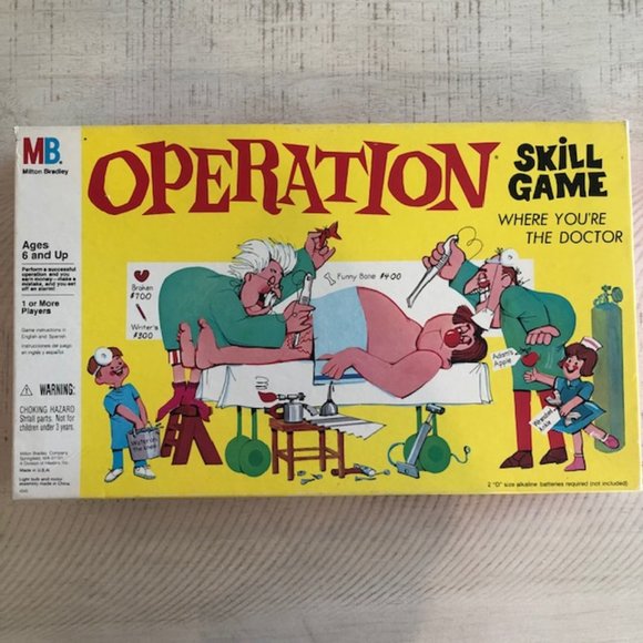 Milton Bradley Other - Vintage 1965 Milton Bradley Operation Skill Game #4545